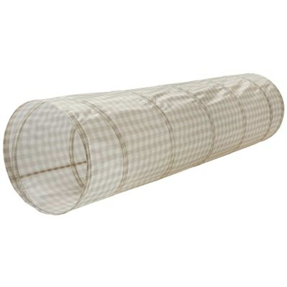 3 SPROUTS Dětský Tunel Recycled Gingham Beige