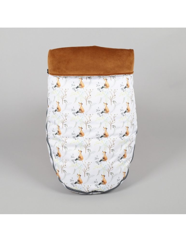 Nánožník polární liška + velvet skořice