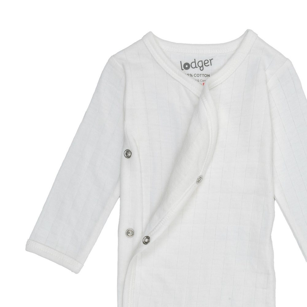 LODGER Romper LS Solid Cloud Dancer 68 (obrázek 4)