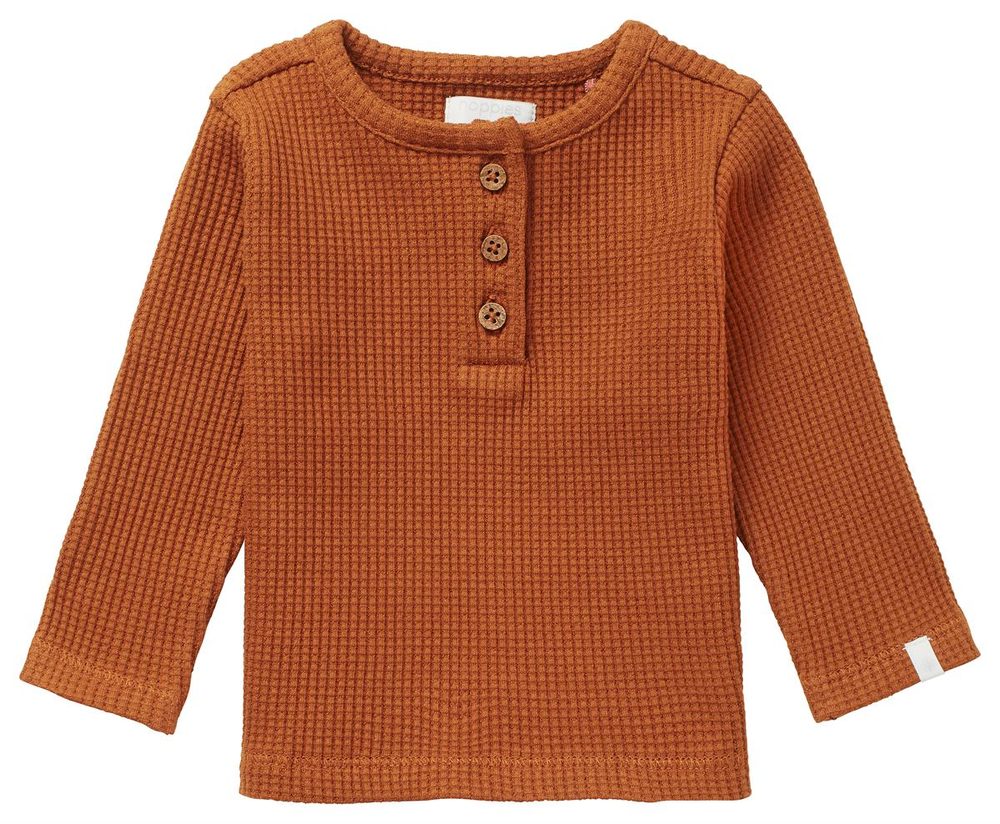 Noppies Longsleeve Spilsby Roasted Pecan