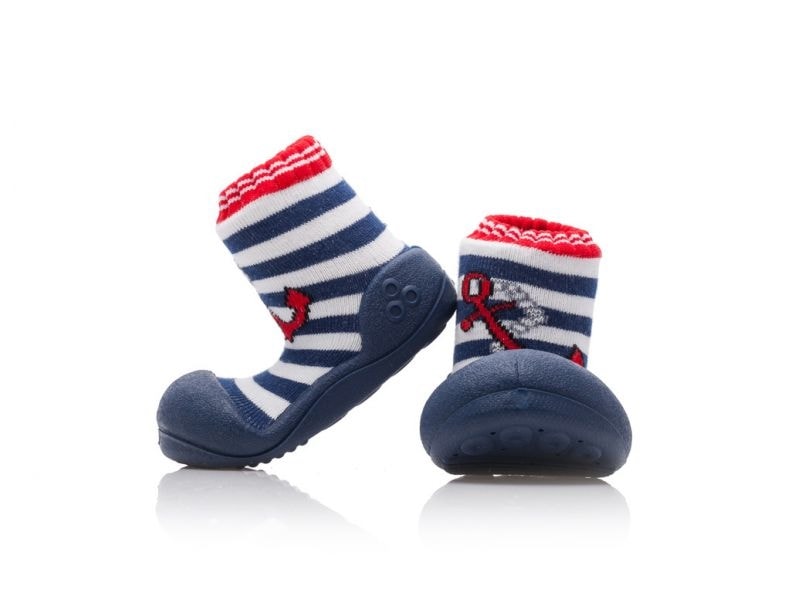 Attipas botičky Marine - Anchor red M / 115㎜ / US 4.5 / Euro 20