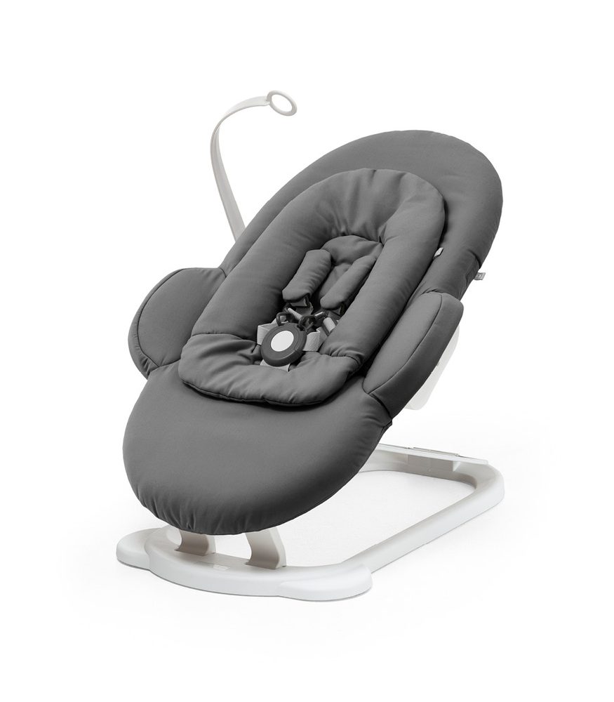 STOKKE® Steps™ Lehátko od narození - Herringbone Grey / White