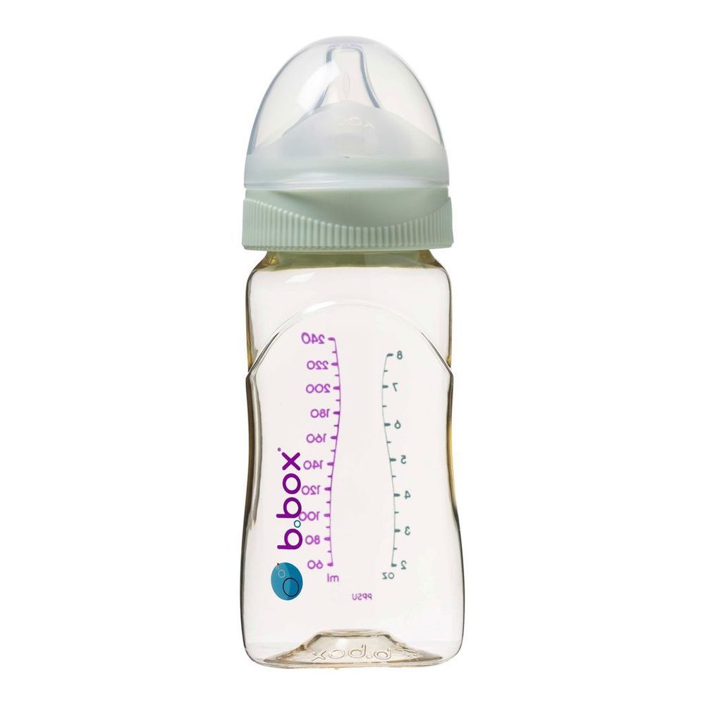 b.box Antikoliková kojenecká láhev 240ml - zelená