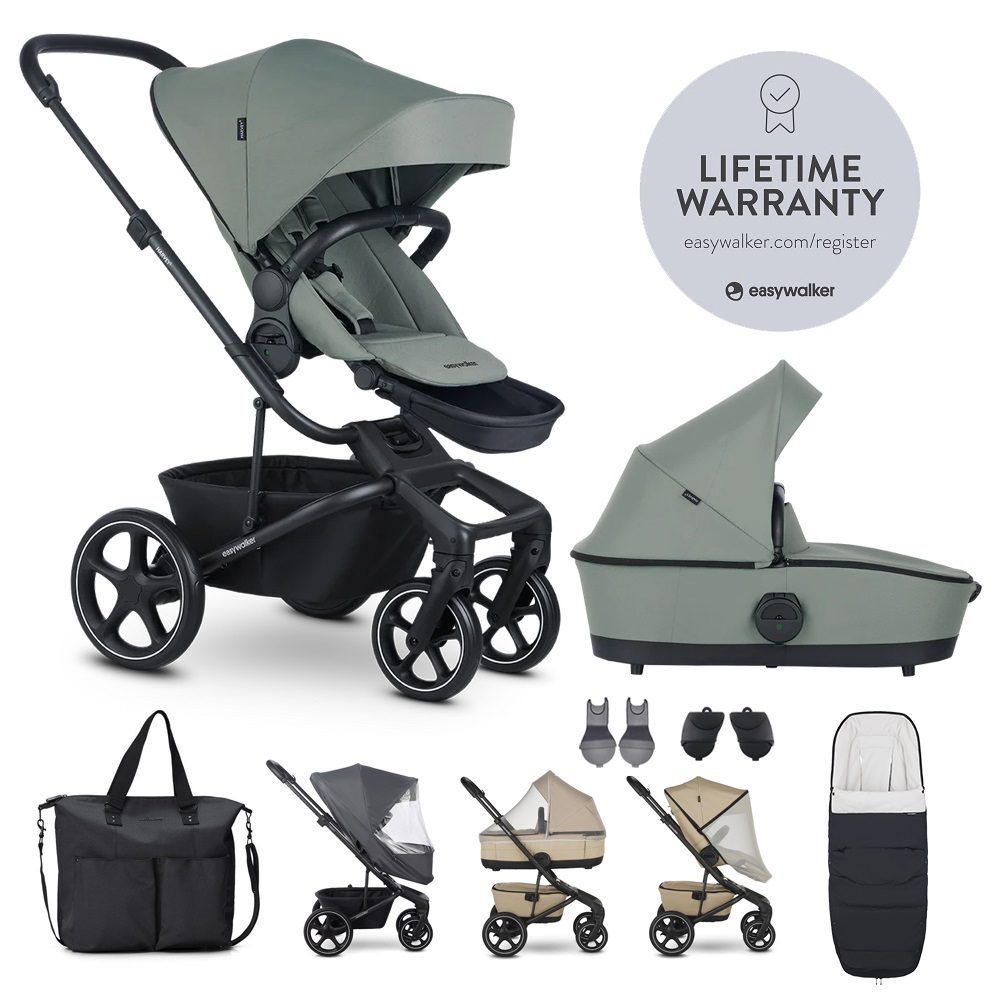 Easywalker Set XXL Harvey⁵ s příslušenstvím - Agave Green