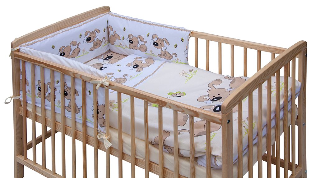 Scarlett Souprava do postýlky 6-dílná Japy béžová 90x120cm