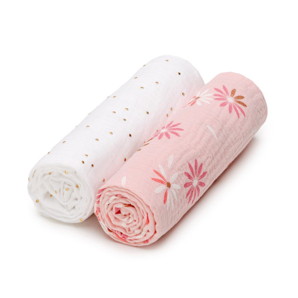 T-Tomi Mušelínové BIO pleny 2ks - Lily