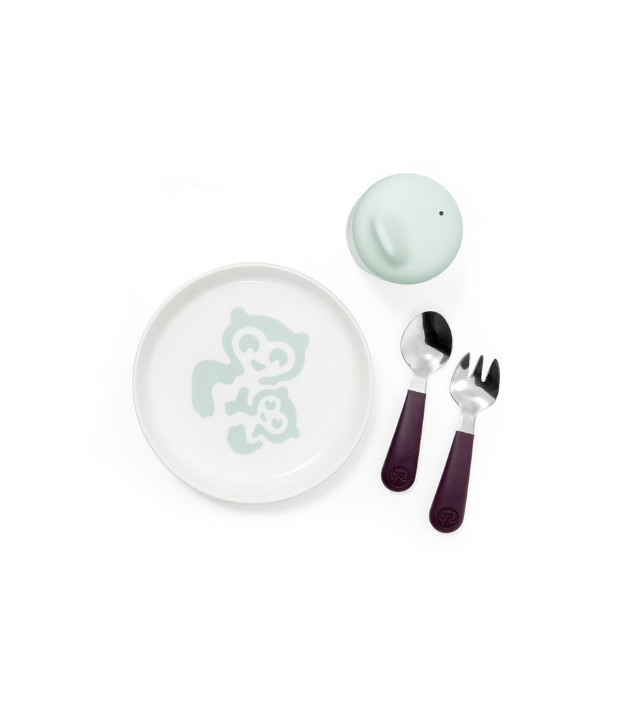 STOKKE® Jídelní sada Munch Essential Soft Mint