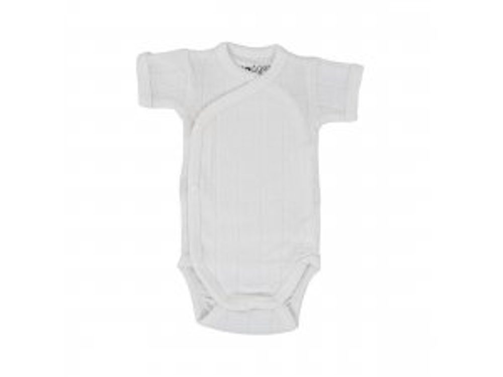 LODGER Romper Short Sleeves Tribe Cloud Dancer 80