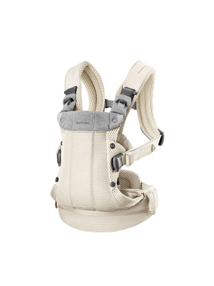 Babybjörn Nosítko HARMONY Cream 3D Mesh/Jersey