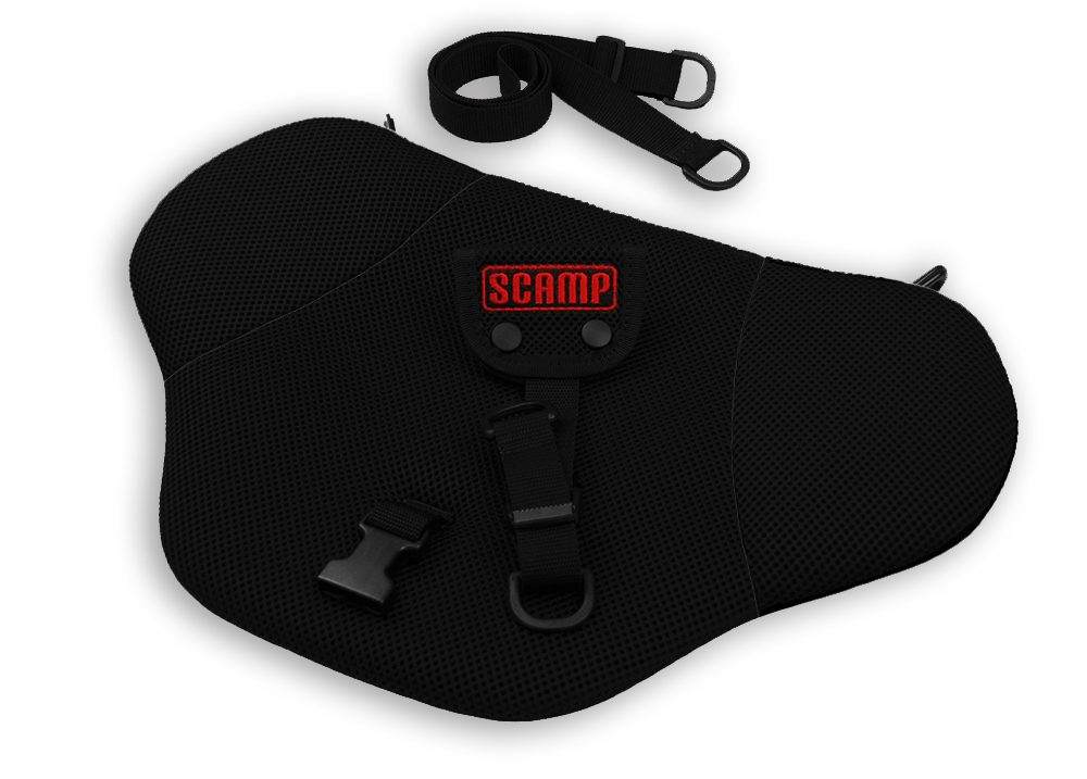 Scamp Pás Comfort ISOFIX pro těhotné, černý - autosedačky