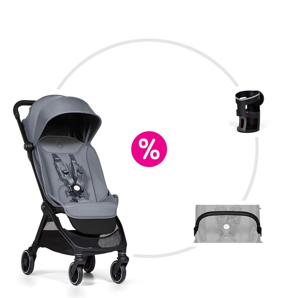 Bumprider Connect Mini kočárek Grey