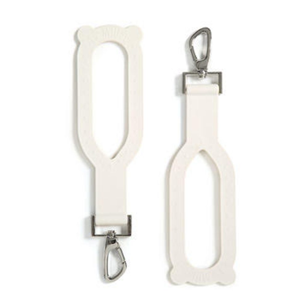 La Millou HANGERS Háčky na kočárek 2ks - WHITE