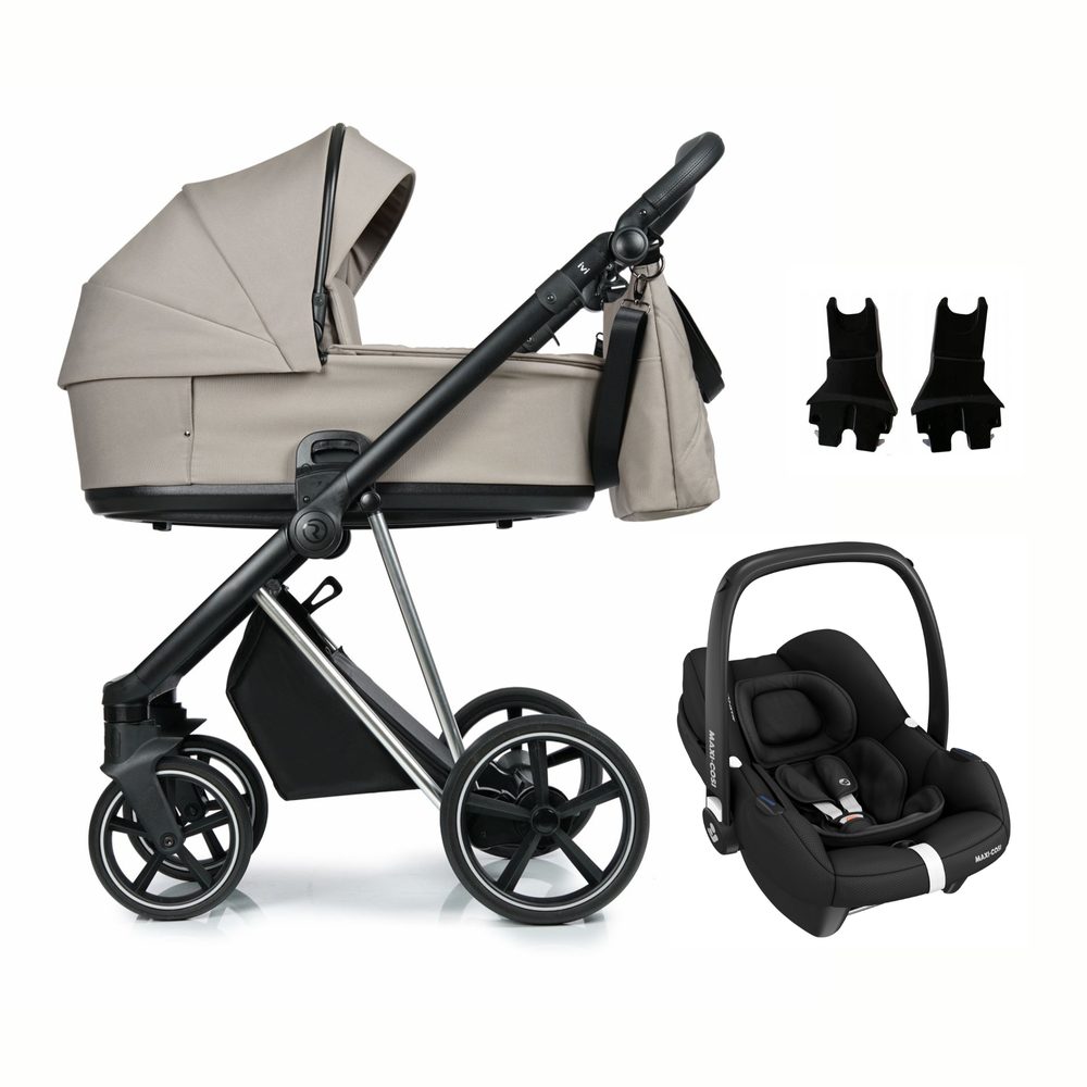 Levně Roan Ivi + Maxi-Cosi Cabriofix i-Size vč. adaptérů - VINTAGE Hazel