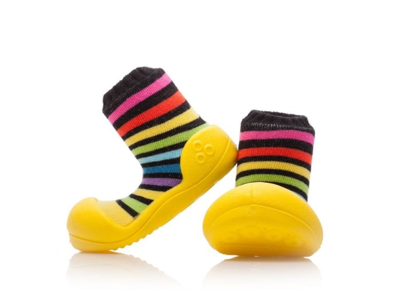 Attipas  botičky Rainbow - yellow XL / EURO 22,5 / 126-135 mm