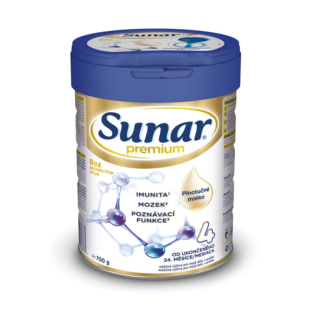 Sunar Premium 4 Mléko kojenecké 700g