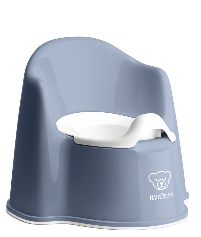 BABYBJÖRN Nočník křesílko Deep Blue/White