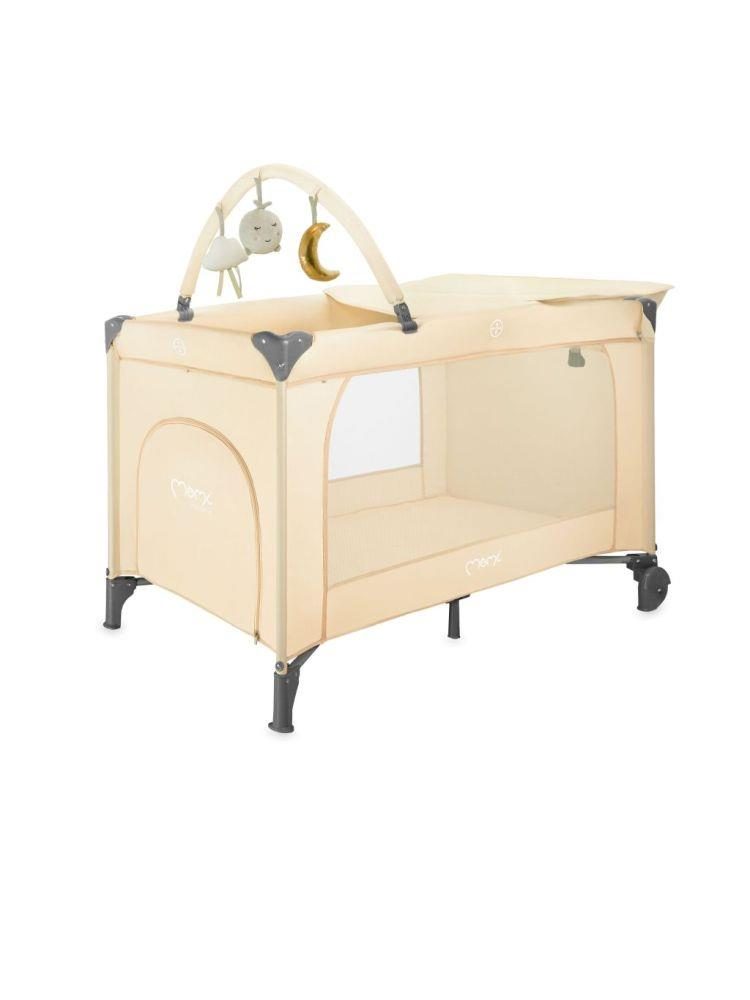 Cestovní postýlka MoMi Belove Plus béžová