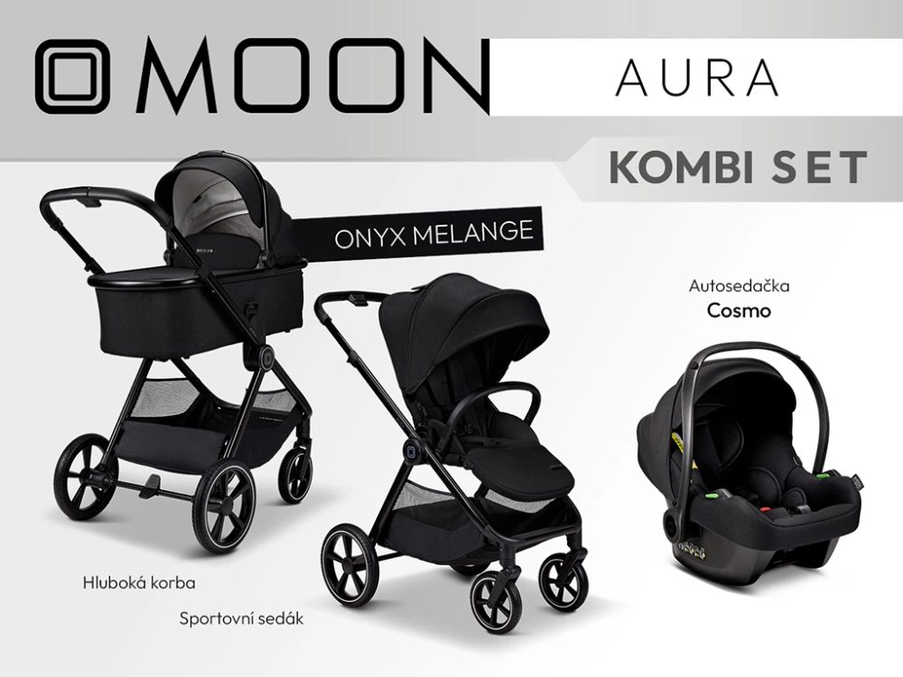 Moon AURA - Kombi Onyx Melange