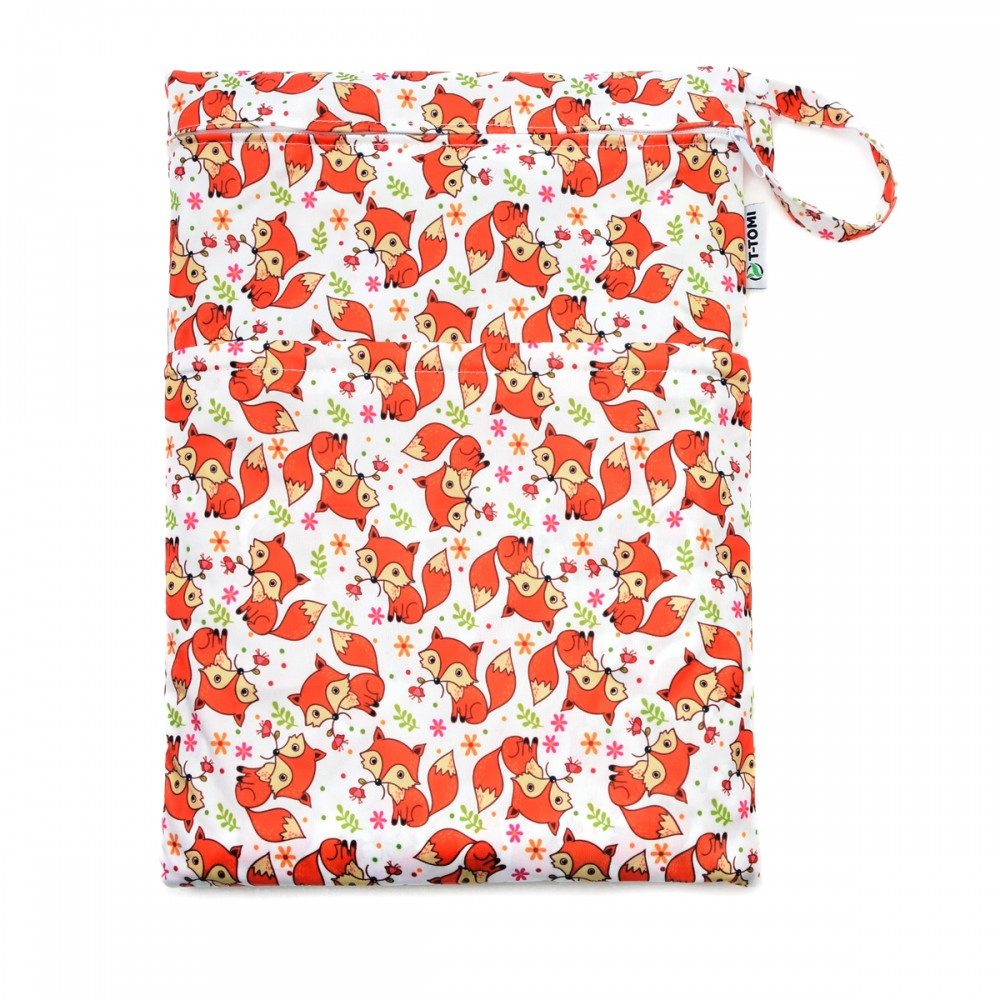 T-TOMI Nepromokavý pytlík, foxes
