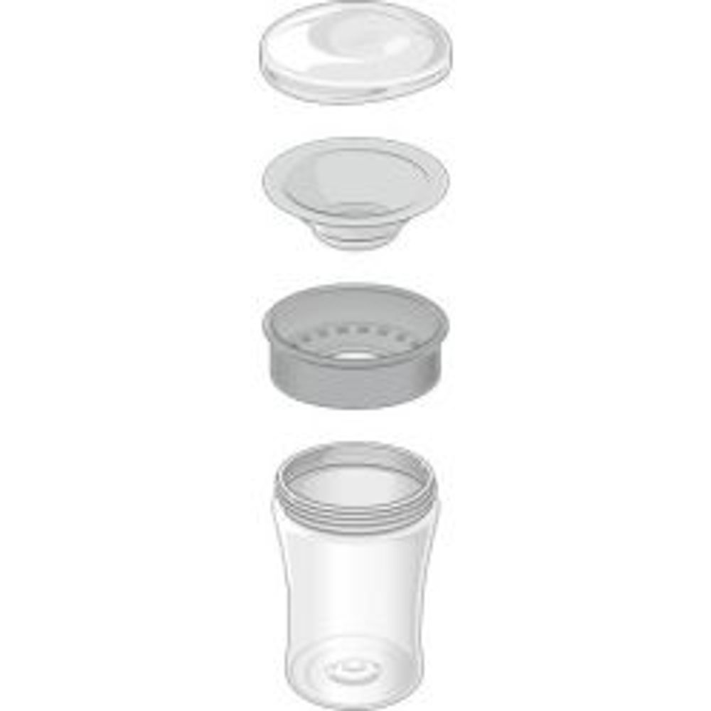 NUK Magic Cup s víčkem 230ml - cyan (obrázek 5)