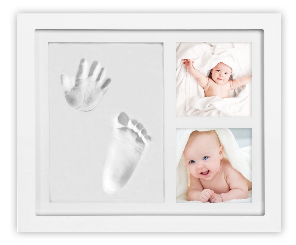 INTERBABY Rámeček 2 OTISKY + 2 FOTKY