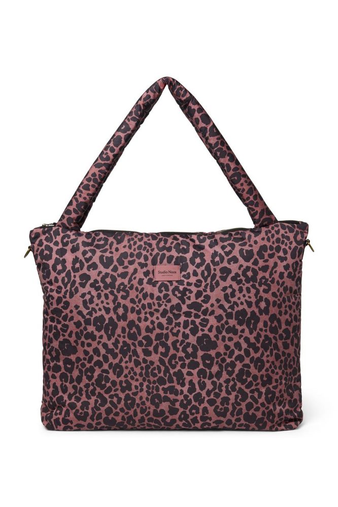 Studio Noos Puffy DIAPER BAG přebalovací taška Red Leopard