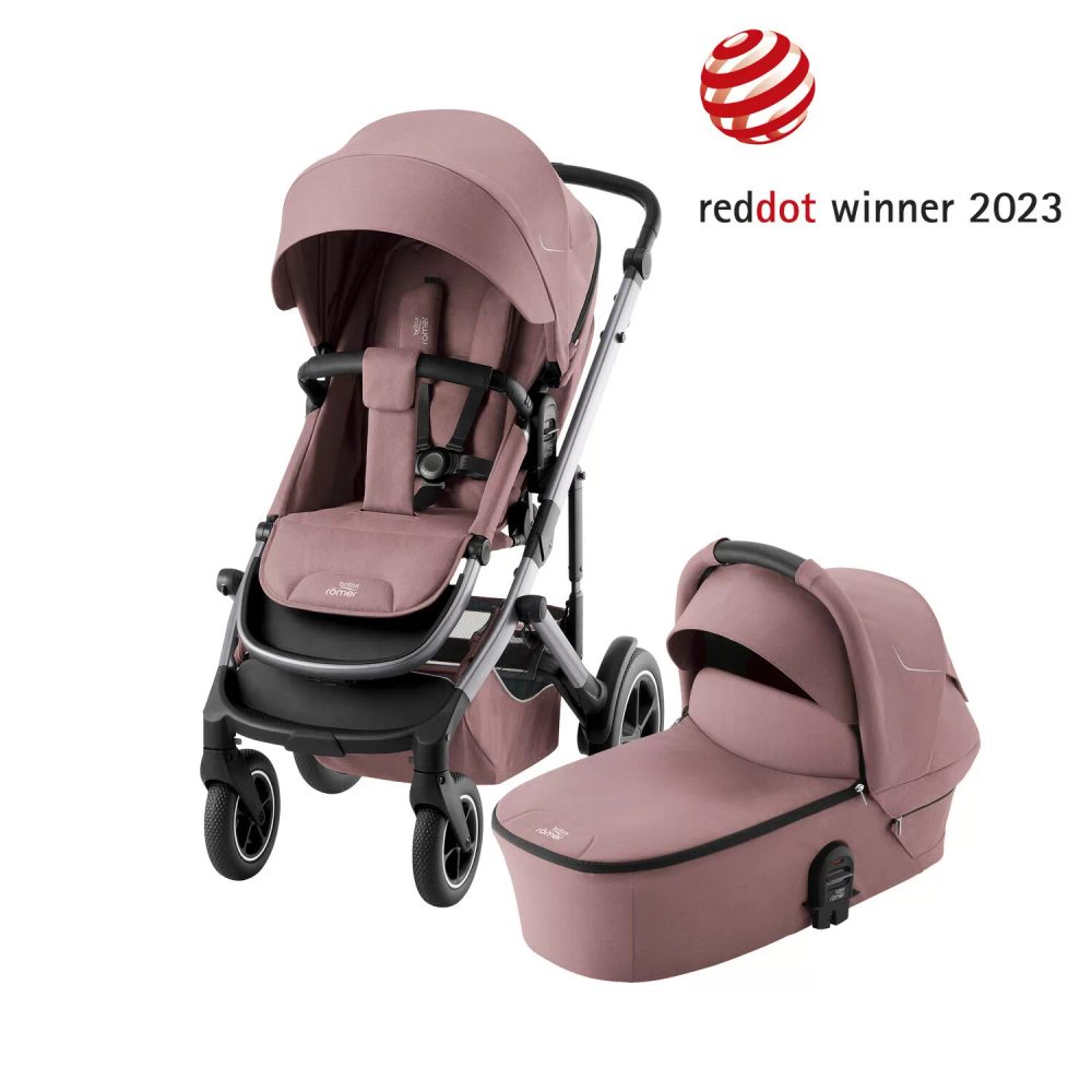 BRITAX RÖMER Set Smile 5Z + hluboká korba 2025 - Dusty Rose