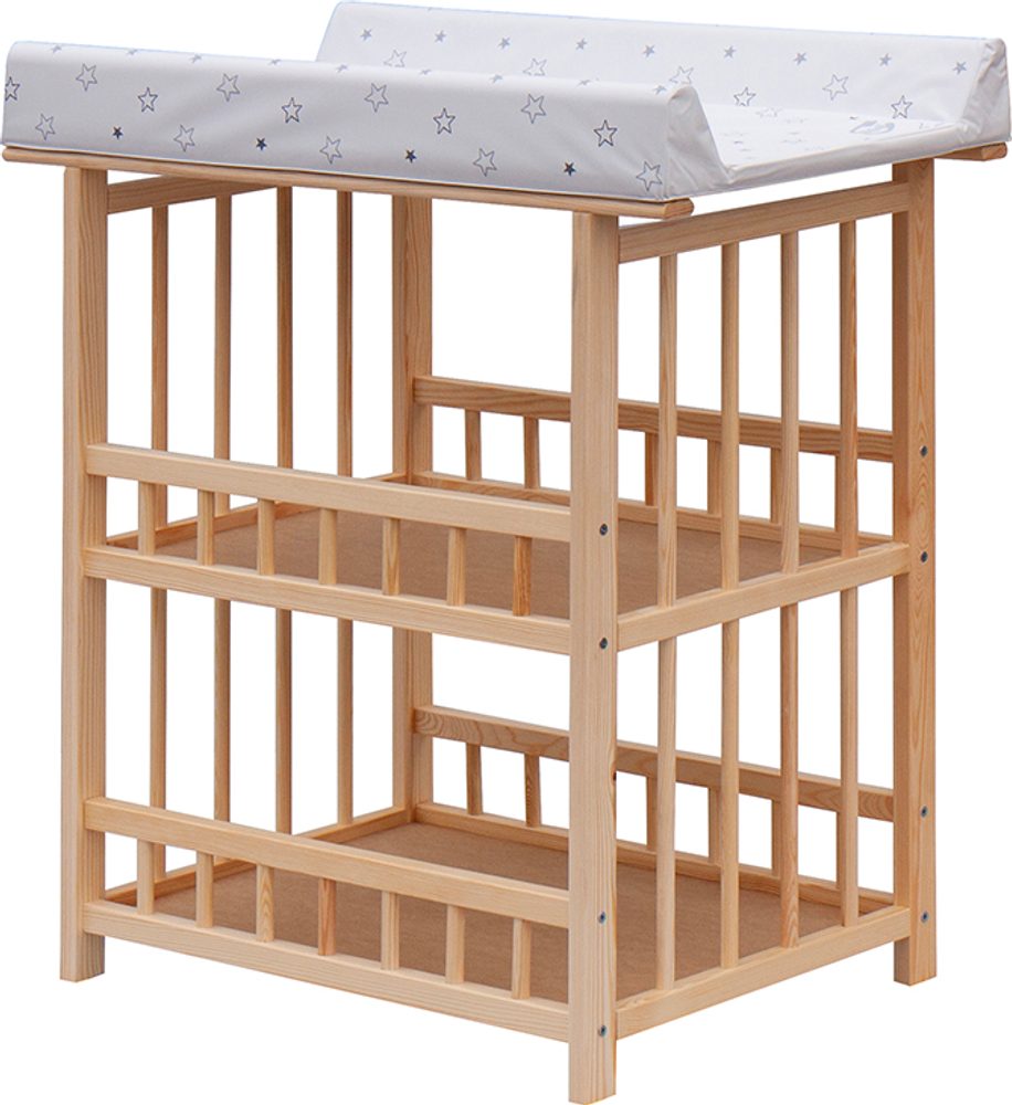 Scarlett Přebalovací pult Jáš ECO Hvězdička Bílá