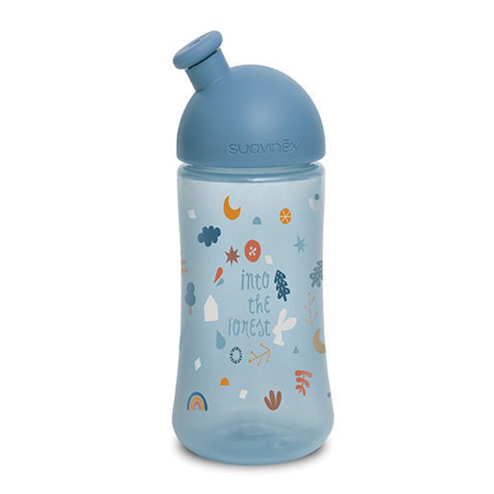 Suavinex láhev sportovní pítko FOREST 270ml - MODRÁ