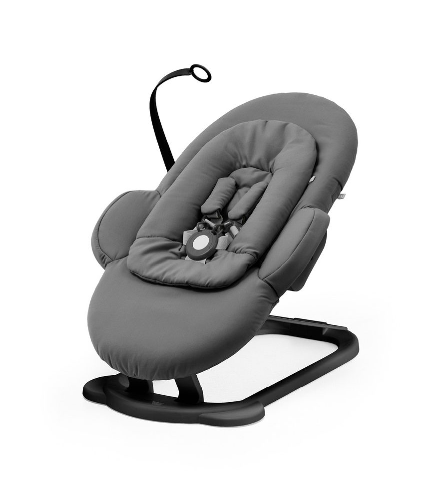 STOKKE® Steps™ Lehátko od narození - Herringbone Grey / Black
