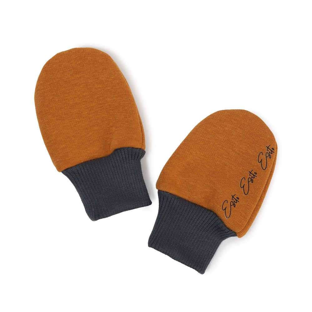 ESITO Dětské rukavice zateplené Warmkeeper Antique gold - ESITO Dětské rukavice zateplené Warmkeeper Antique gold - 74 / okrová
