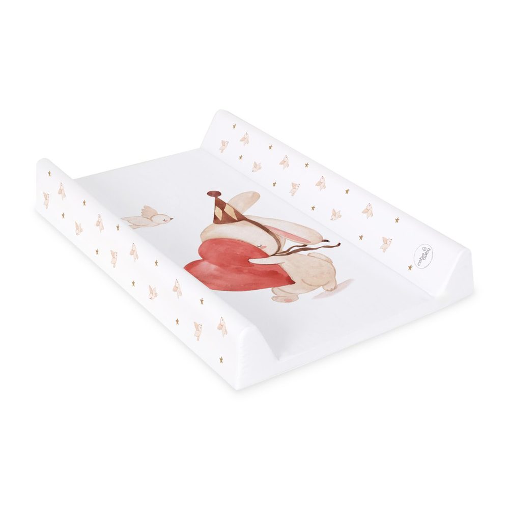 CEBA Podložka přebalovací 2-hranná s pevnou deskou (50x70) Ultra Light Cosy Hippo - CEBA Podložka přebalovací 2-hranná s pevnou deskou (50x70) Ultra Light Pierrot