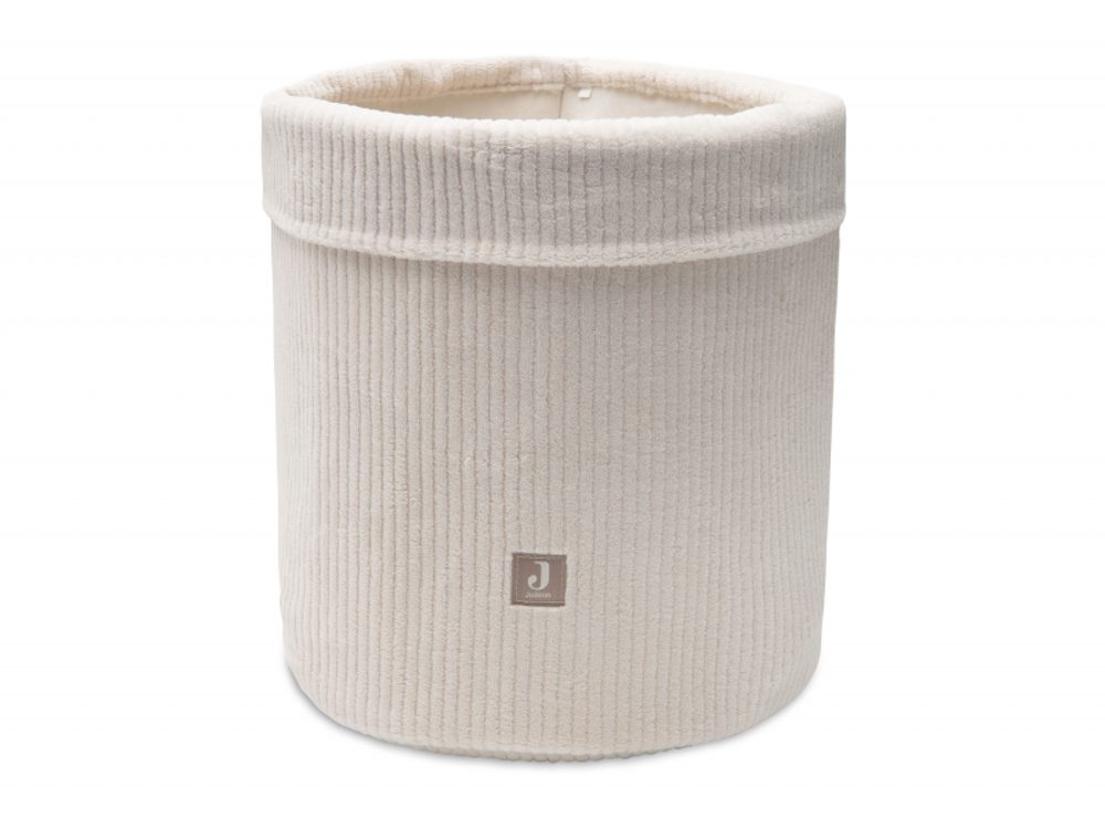 Jollein Košík úložný Cloudy Rib Oatmetal