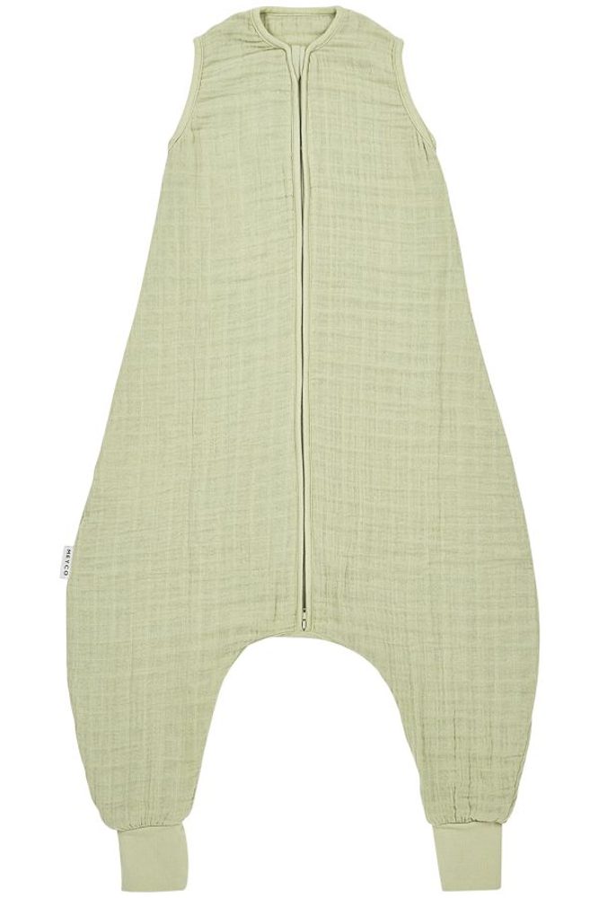 Meyco Letní mušelínový Jumper vel.80 - Soft olive