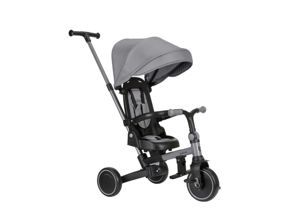 KikkaBoo Tříkolka 8v1 Aluma Grey