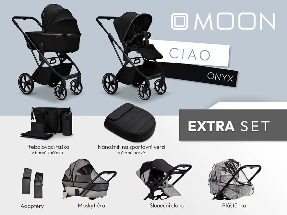 Moon CIAO EXTRA set - Onyx