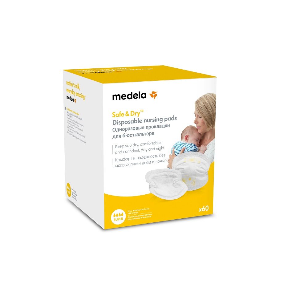 Medela Prsní vložky jednorázové super - 60ks