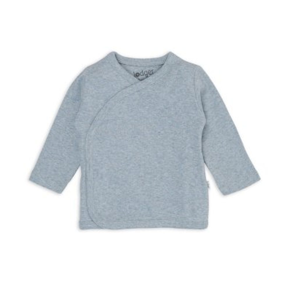 LODGER Zavinovací kabátek Melange Blue Fogg vel. 68