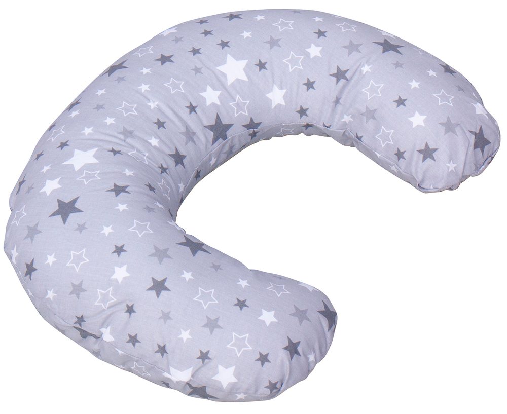 Scarlett Kojící polštářek Hvězdička šedý