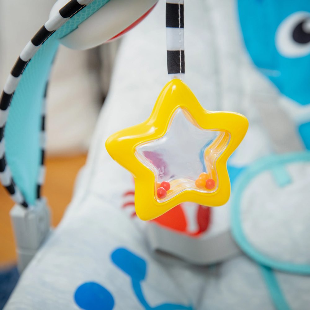 BABY EINSTEIN Lehátko hudební vibrační Kick to It Opus do 18kg (obrázek 13)