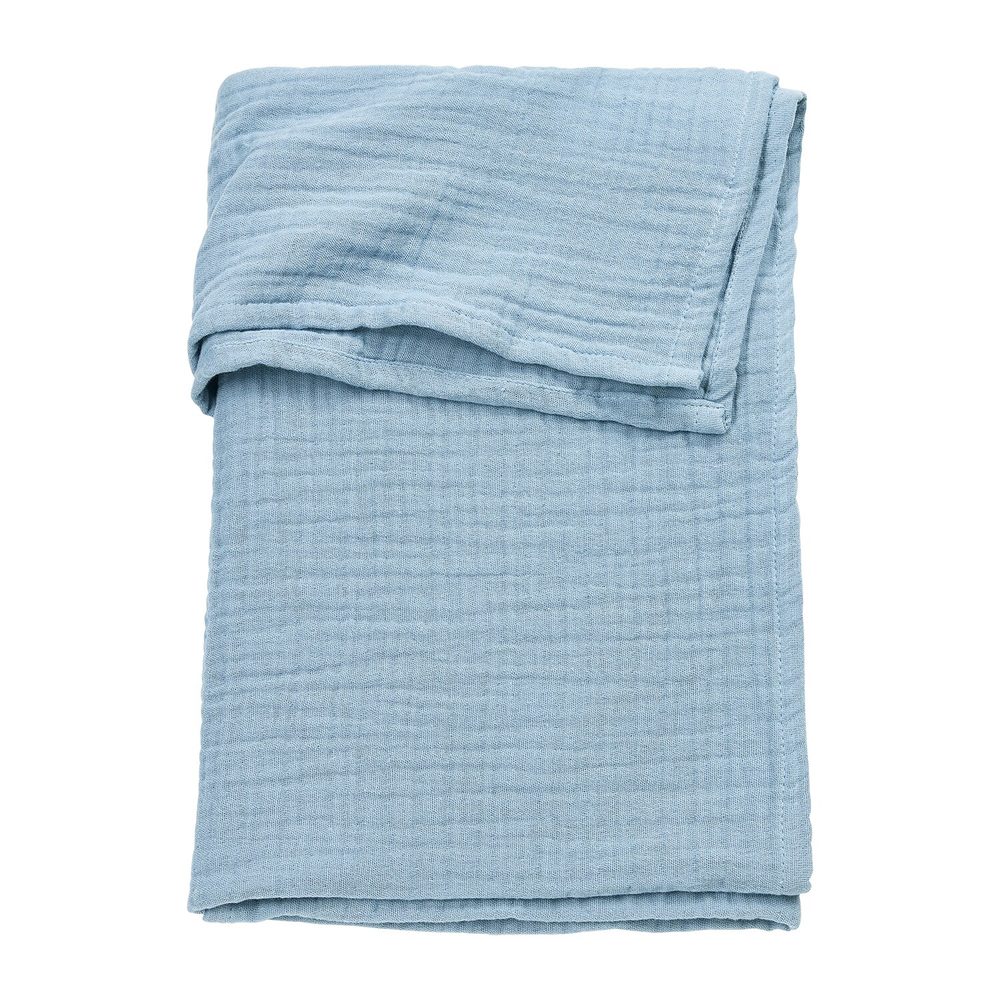 Meyco Mušelínová přikrývka 100 x 150 - Jeans Blue