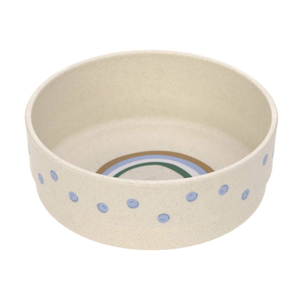Lässig Bowl PP/Cellulose Rascals Smile sky blue