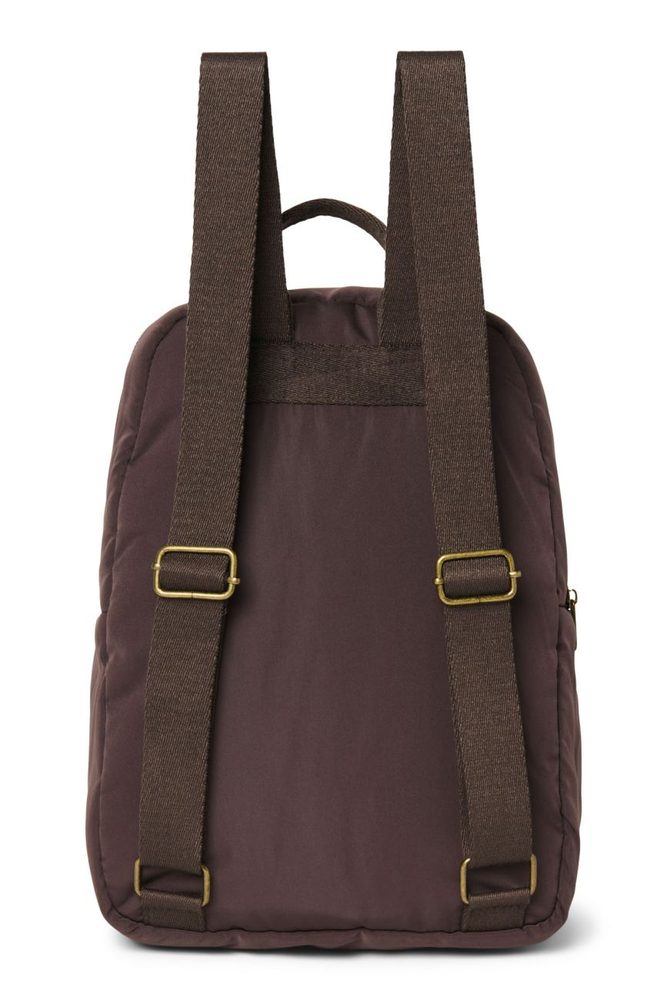 Studio Noos Puffy Midi BACKPACK batůžek s přední kapsou Brown (obrázek 4)