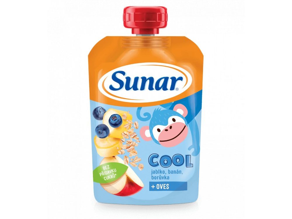 Sunar Cool borůvka, banán, ovesné vločky 110g - expirace