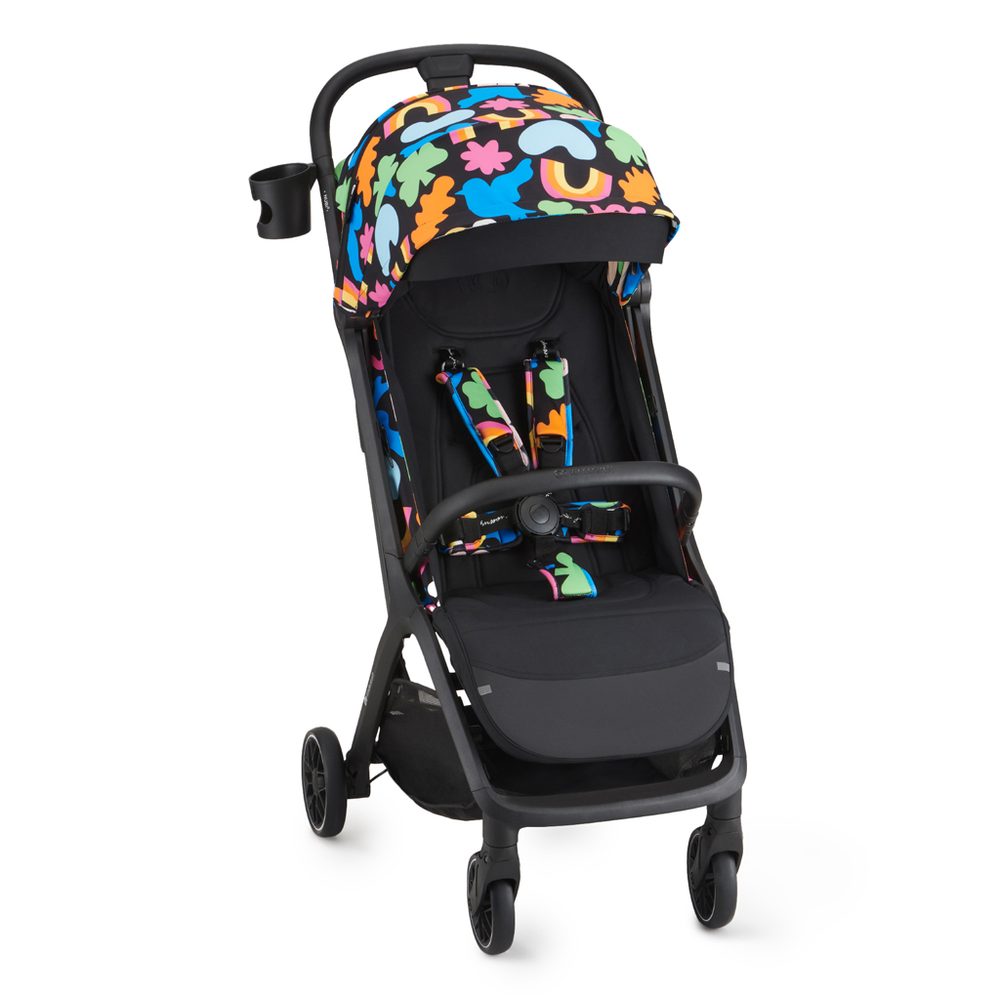 Kinderkraft Nubi 2 2024 - KINDERKRAFT SELECT Kočárek sportovní Nubi 2 Happy shapes