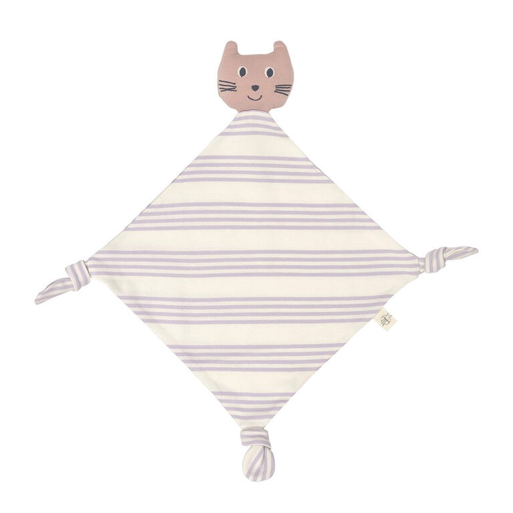 LÄSSIG dětský mazlíček Cuddle Cloth GOTS cat