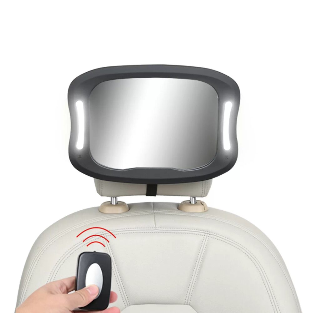 ZOPA Zrcátko s LED osvětlením - Black (obrázek 5)