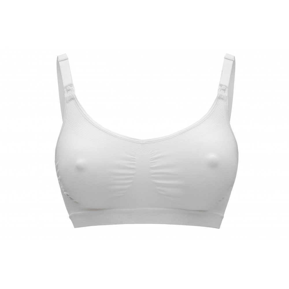 Medela Těhotenská a kojicí podprsenka Keep Cool™ - Bílá-XXL