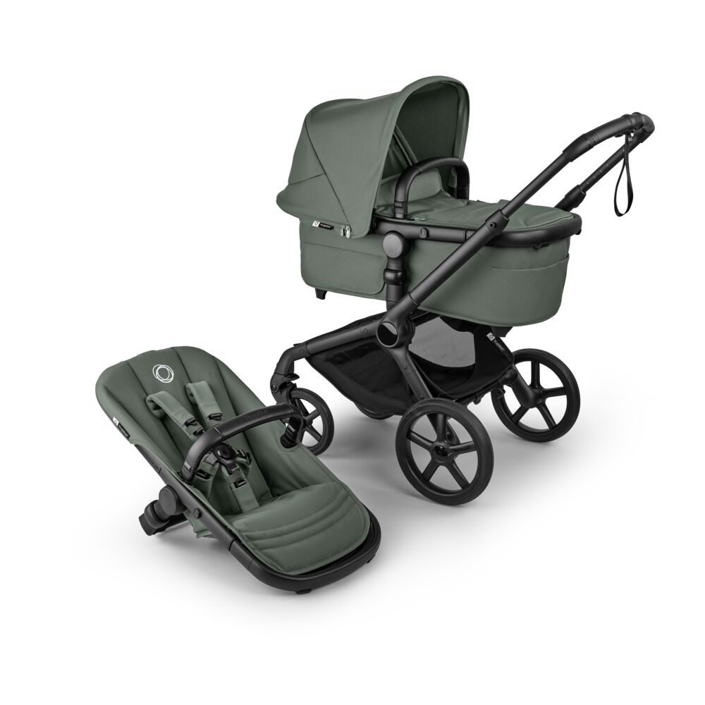 Bugaboo Fox 5 Renew - Black/Forest Green