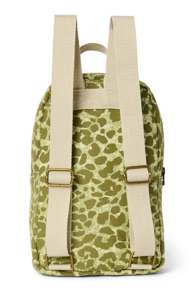 Studio Noos Cotton Mini BACKPACK Green Leopard (obrázek 4)